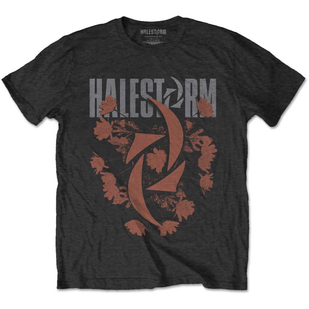 Halestorm - Bouquet Heren Tshirt - Zwart